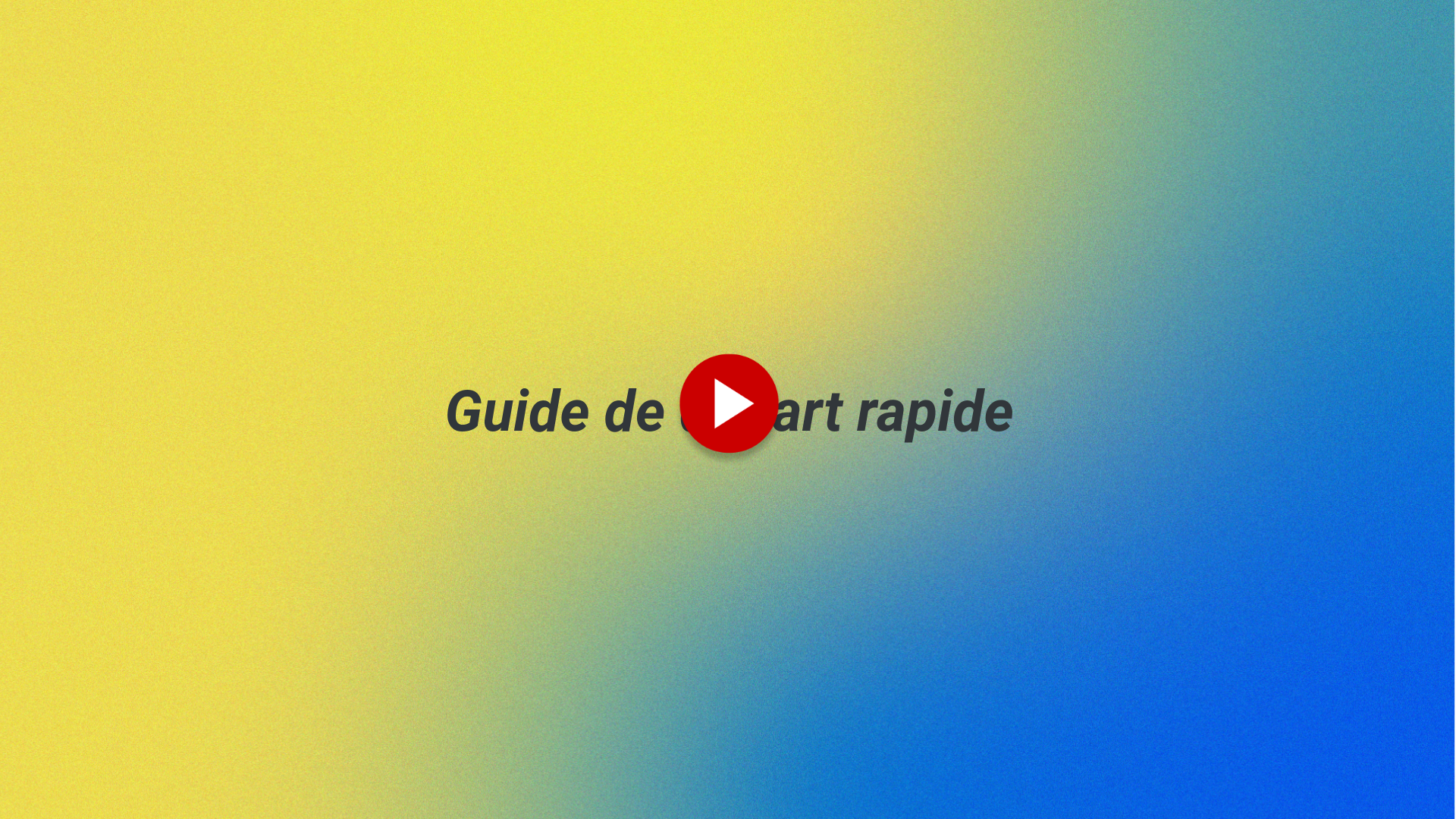 Quick guidde